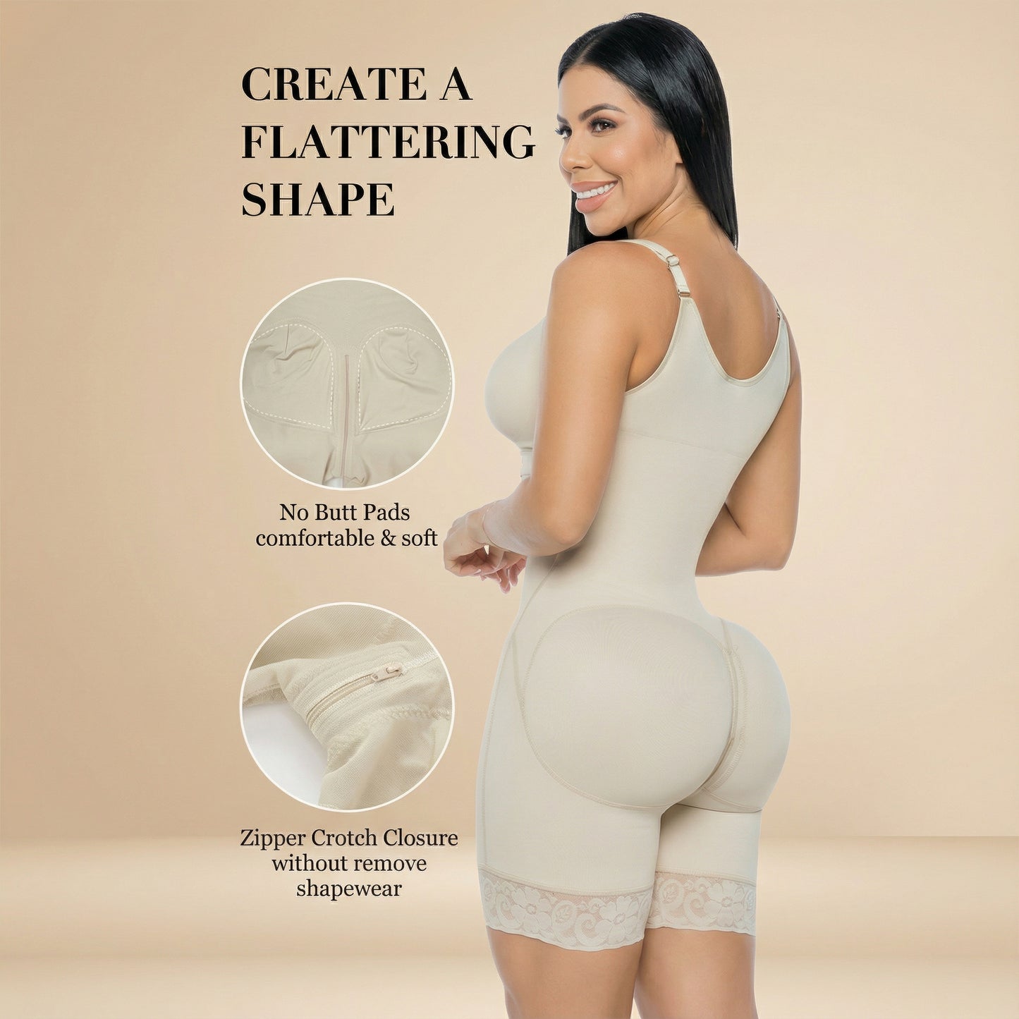 FormVera SculptZip Bodysuit