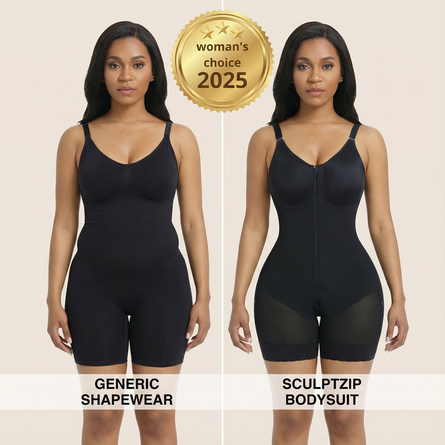FormVera SculptZip Bodysuit